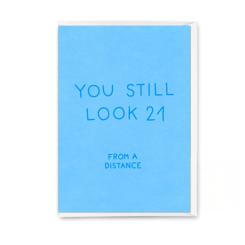 Klappkarte Still look 21