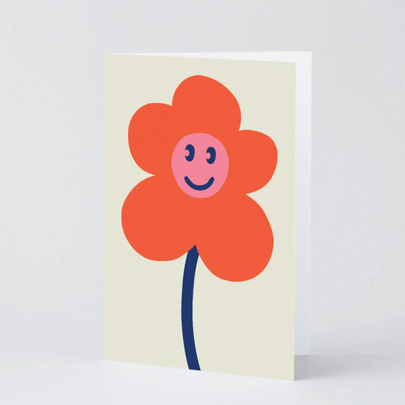 Klappkarte Happy Flower – Bild 2