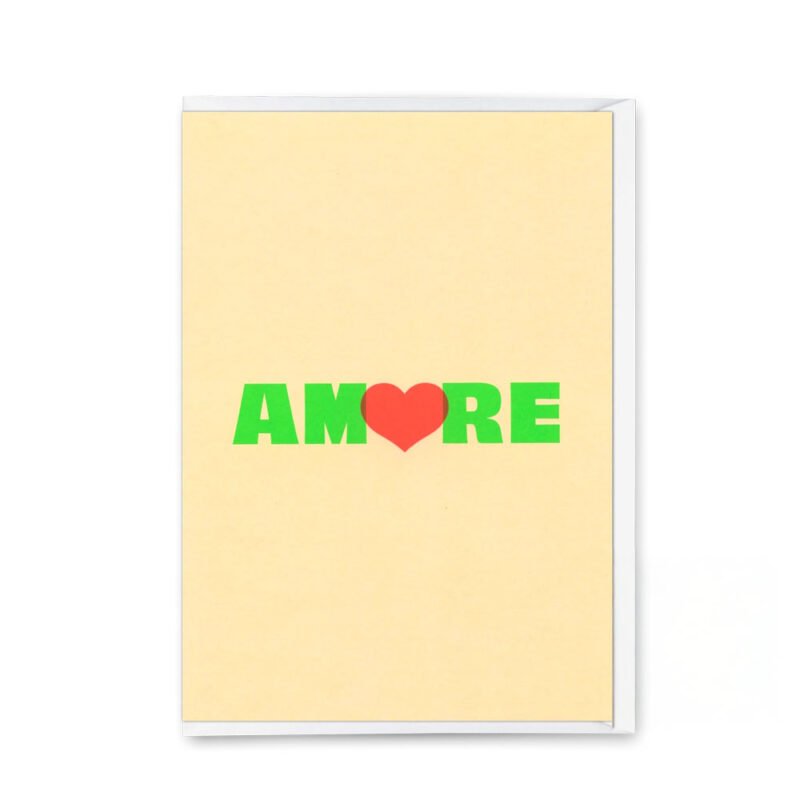 Klappkarte Amore