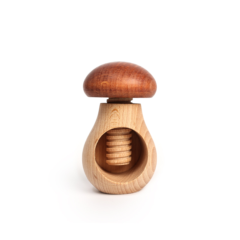 Nussknacker Pilz Hellbraune Kappe – Bild 2