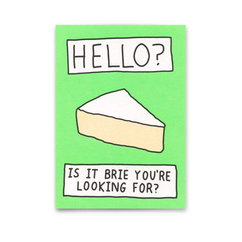 Postkarte Brie