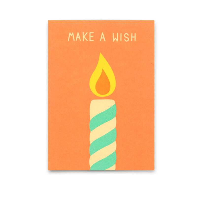 Postkarte Wish