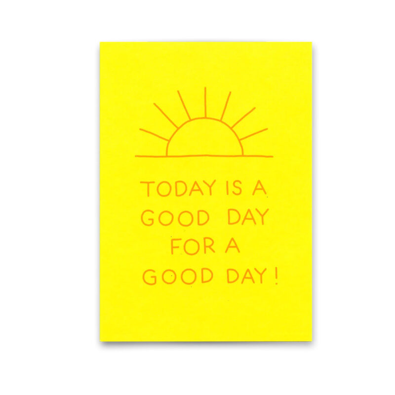 Postkarte Good day