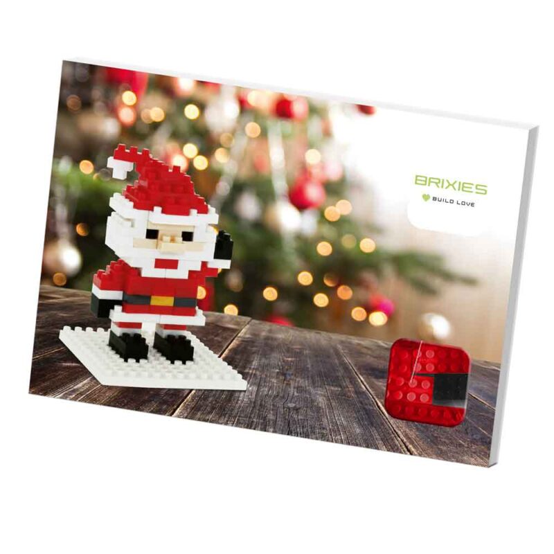 Steckbausatz Postkarte, Santa – Bild 2