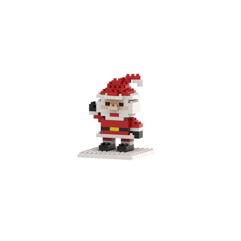 Steckbausatz Postkarte, Santa