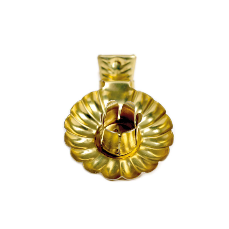 10 Baumkerzenhalter Gold