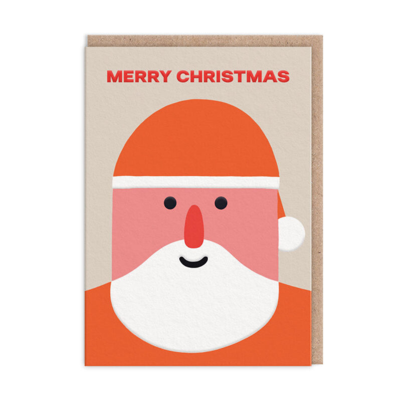 Klappkarte Merry Xmas Santa