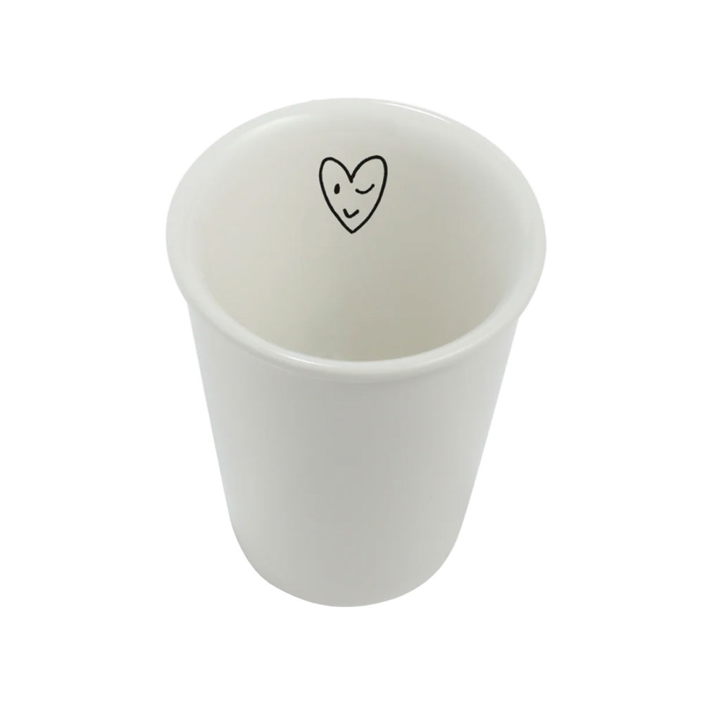 Porzellanbecher Do more of what makes you happy – Bild 2