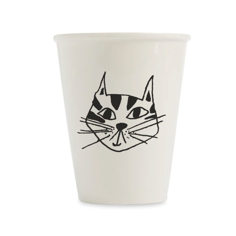 Porzellanbecher Kitty