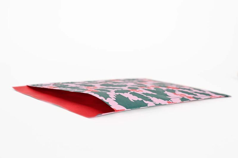 Papiergeschenktüte Ilex  17 x 25 cm – Bild 2