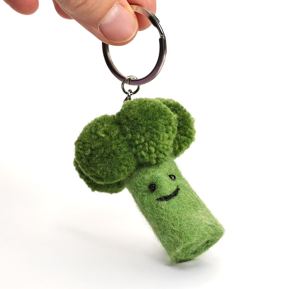 Schlüsselanhänger Brokkoli – Bild 2