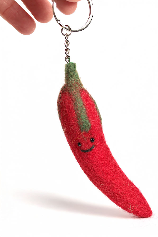 Schlüsselanhänger Chilli – Bild 2