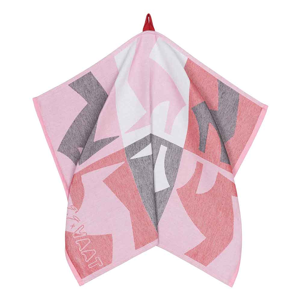 2er Set Hand- und Geschirrtuch Pink Heels VAAT x Piet Paris