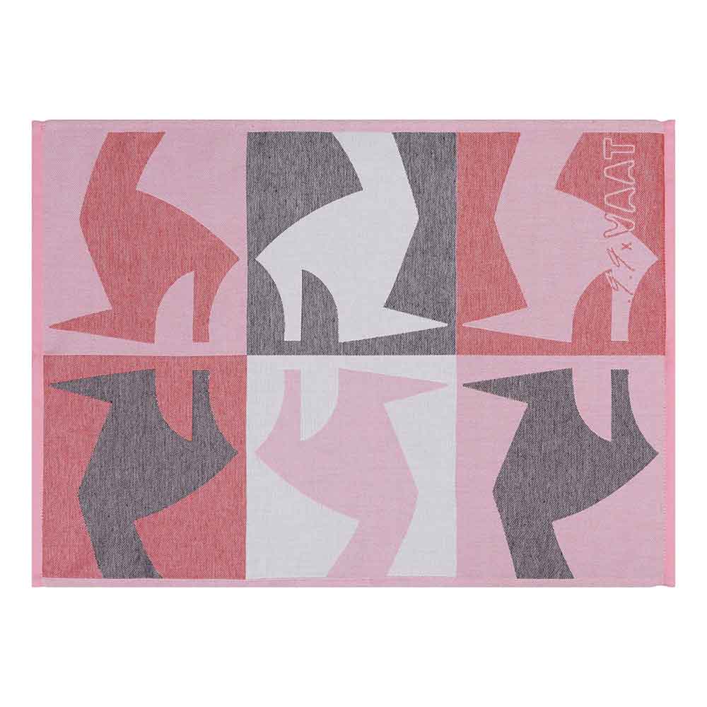 2er Set Hand- und Geschirrtuch Pink Heels VAAT x Piet Paris – Bild 2